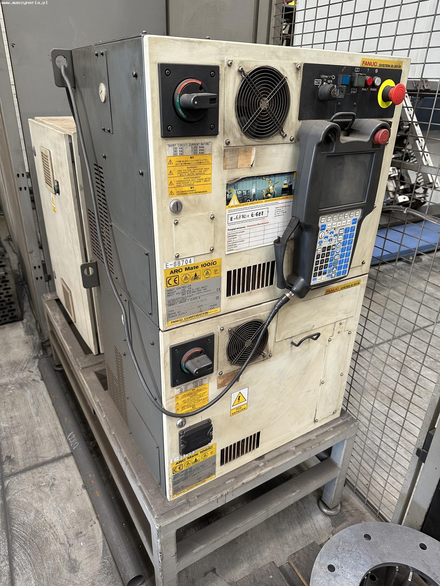 Stazione di saldatura robotica FANUC Arc Mate 100iC in vendita - foto 12